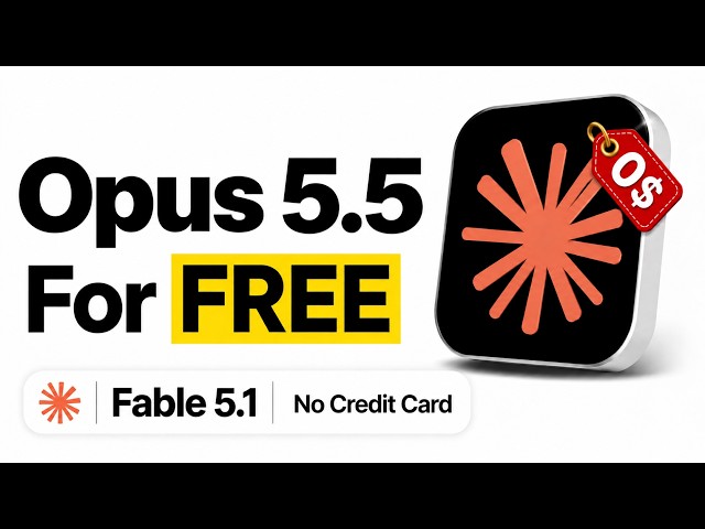 Claude Opus 5.5 For Free (No Clickbait)