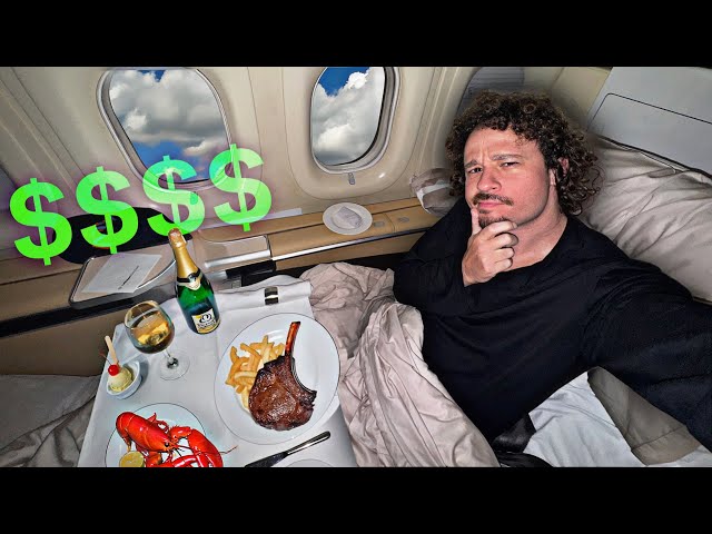 Este asiento de avión cuesta $13,000 dólares: ¿vale la pena?