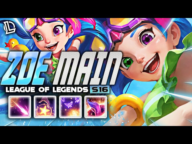 ZOE MONTAGE #31 - ZOE MAIN | Ez LoL Plays
