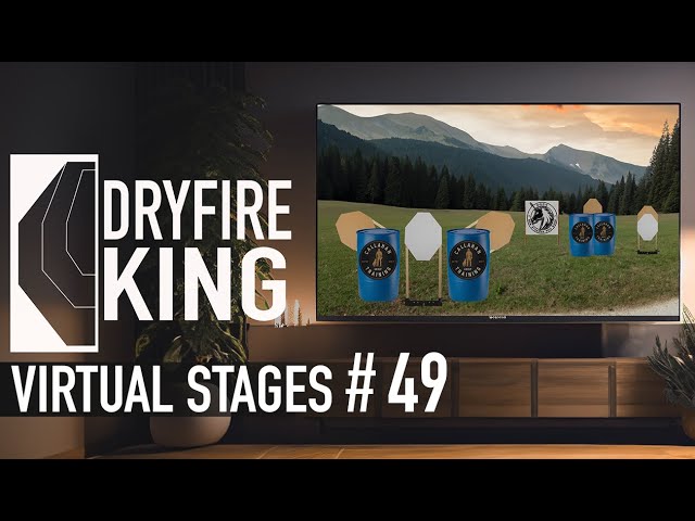 DRYFIRE KING #49- VIRTUAL DRYFIRE STAGE TRAINING (USPSA IPSC IDPA)