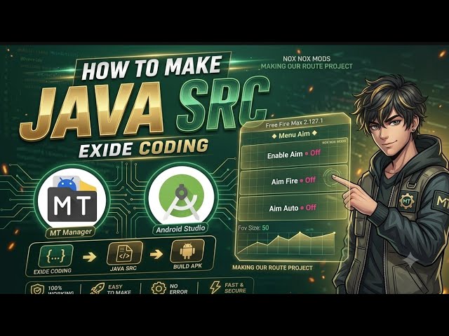 How to making ob54 free fire java src root Project bypass miking full men ID safe all server making 