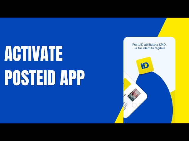 how to activate posteid app