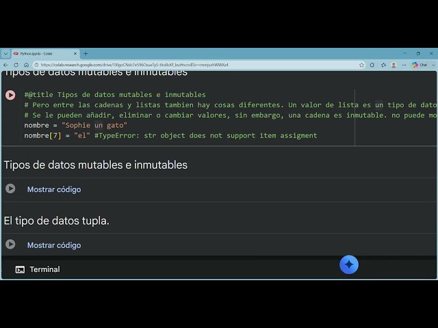 Aprendamos Python juntos Capitulo 5: Listas y más listas parte 2