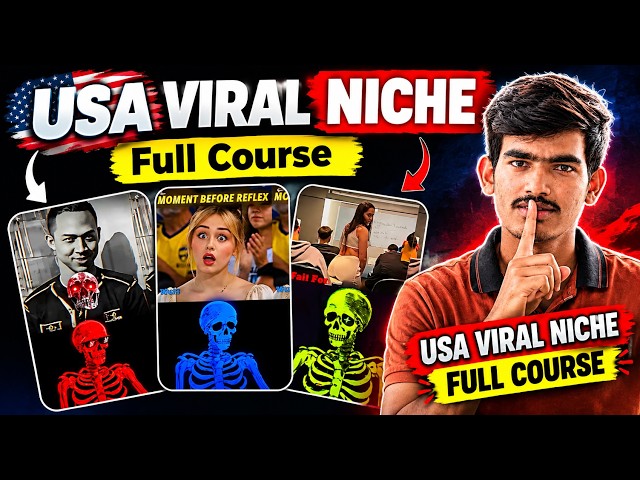 USA Shorts का पूरा सिस्टम 😱 | Viral Niche + Copy Paste Strategy | PRF Rajput