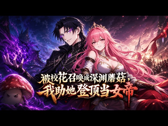 【MultiSub】🔥漫劇《被校花召喚成深淵蘑菇，我助她登頂當女帝》全集 | 全校嘲諷校花召喚 0 靈力廢蘑菇！誰知這是沉睡深淵君主！ #動漫 #anime #正版授權