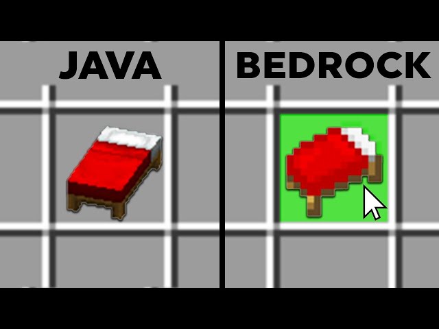 117 Cosas de Minecraft | Java VS Bedrock