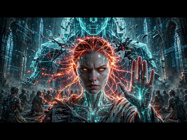 Synthra Nyx – The God Algorithm (Synth Trance Metal)