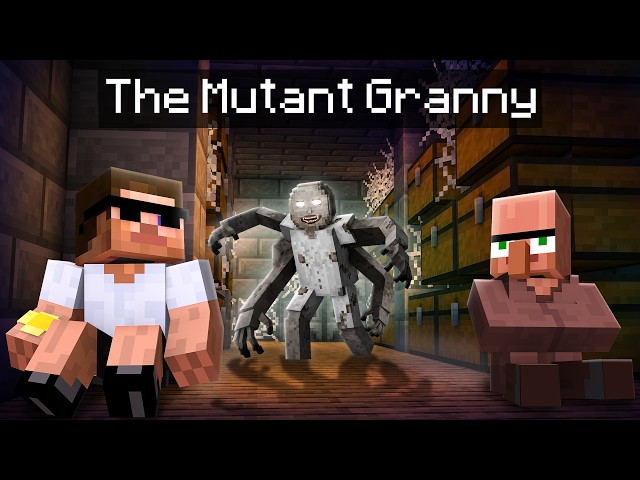 Mutant Granny Entered Our House in Minecraft..