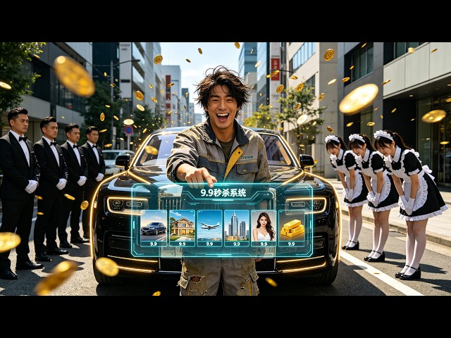 Luxury cars, villas,jets—all for 9.9￥! Dumped poor guy gets a 9.9 flash sale system and slaps his ex