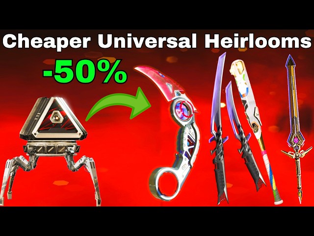 Half Price Universal Heirlooms in Apex Legends Season 30