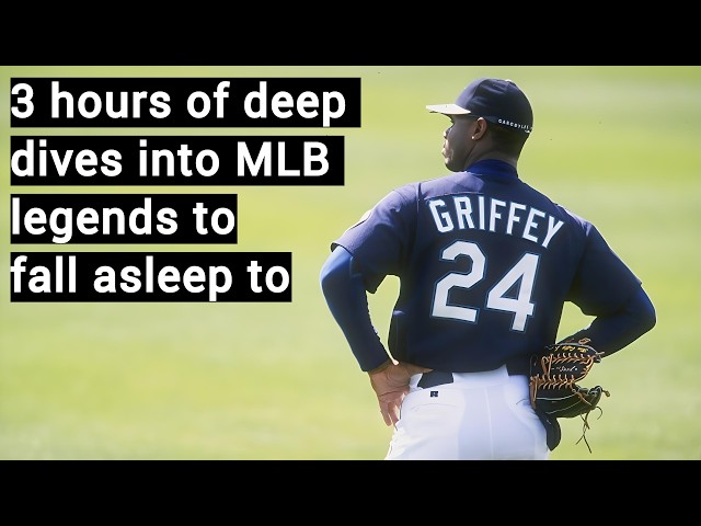 3 Straight Hours of Deep Dives Into Legendary MLB Players To Fall Asleep To