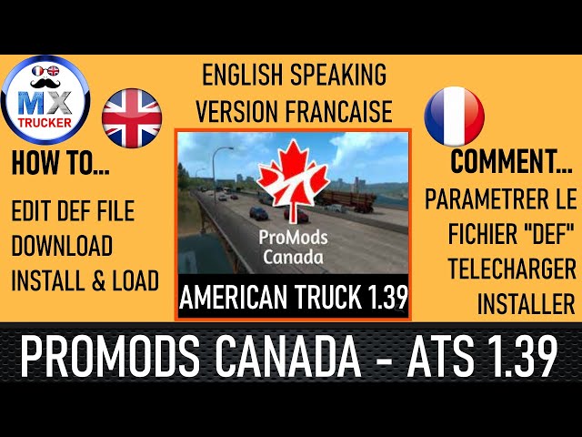 82 ATS 1.39 PROMODS CANADA | HOW TO ... SET UP GUIDE #MXTRUCKER
