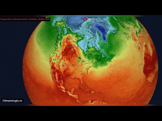 Un val de aer cald înspre Canada