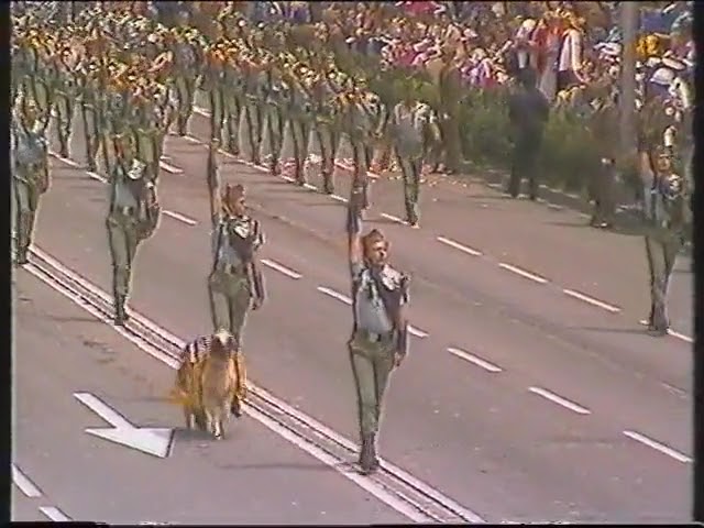 Legion Parade Zaragoza 1982 (May 30).