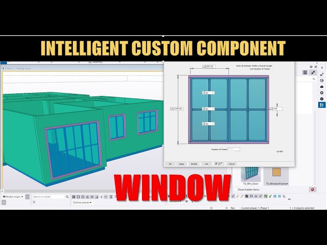 Intelligent Custom Component for Architectural Window