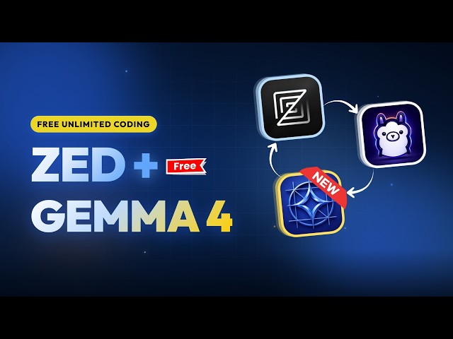 Zed + Gemma 4: 100% Free, Local & Unlimited Coding Via Ollama