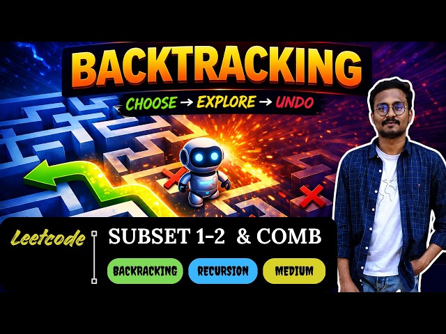 Subsets I + Subsets II + Combinations | Backtracking Made Easy | DSA Telugu