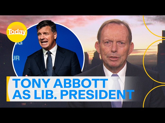 Tony Abbott regresa al Partido Liberal en medio de una "crisis existencial" | Today Show Australia