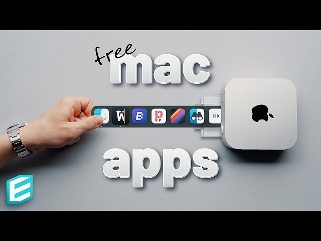 10 Must Have FREE Mac Apps 2025