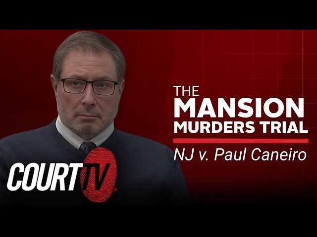 LIVE: NJ v. Paul Caneiro - Day 5 | Mansion Murders Trial