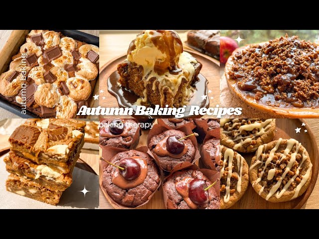 🍂 1 HOUR OF AUTUMN BAKING | 15 Cozy Fall Recipes, bake with me