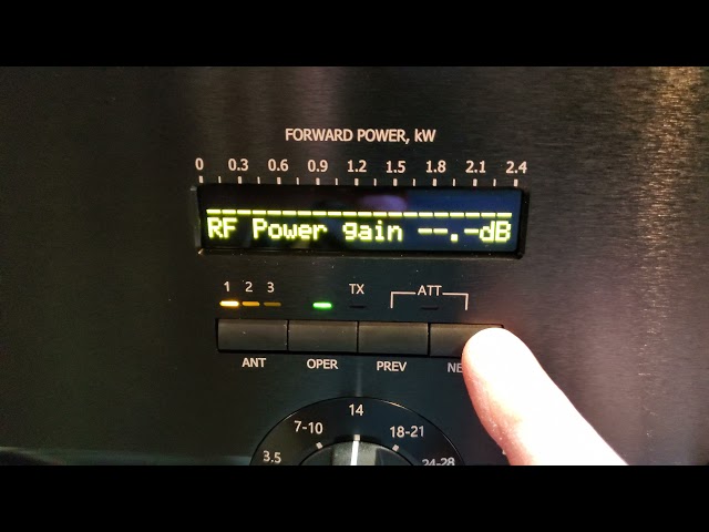 Acom 2100 HF / 50MHz Linear Amplifer Test 1