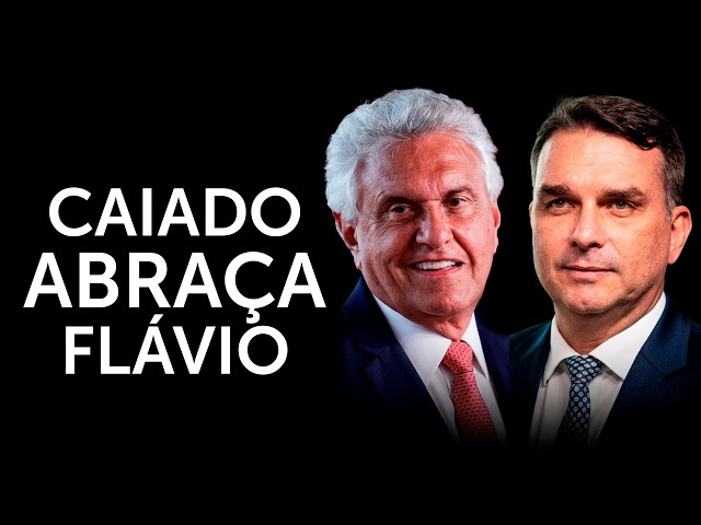 URGENT: Flávio Bolsonaro confirms alliance with Caiado for the 2nd round of elections