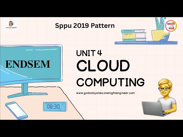 Cloud Computing Unit 4 | TE | Sppu 2019 Pattern | One shot | CC| One Night Engineer | CC | Unit 4