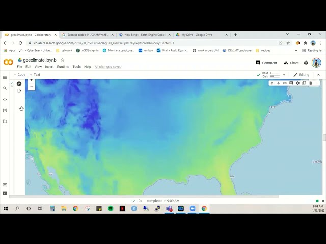 NASA Climate Data in GEE - Python API