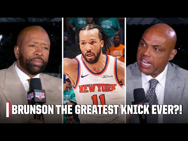 Chuck: Jalen Brunson is scared of NOBODY! + Wemby is NOT aggressive 👀 | Inside The NBA