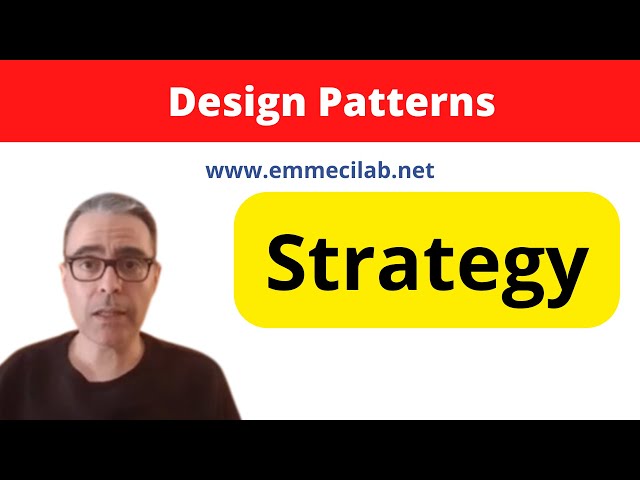 DESIGN PATTERNS IN JAVA | Strategy