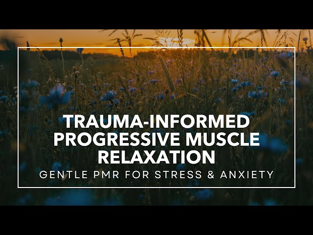 Trauma-Informed Progressive Muscle Relaxation (6 Minutes) | Gentle PMR for Stress & Anxiety