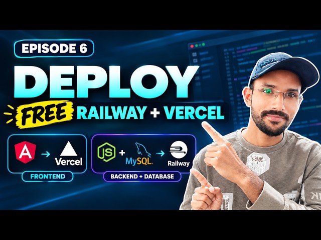 Vibe Coding: Deploy Your Full-Stack App on Railway & Vercel | Episode 6