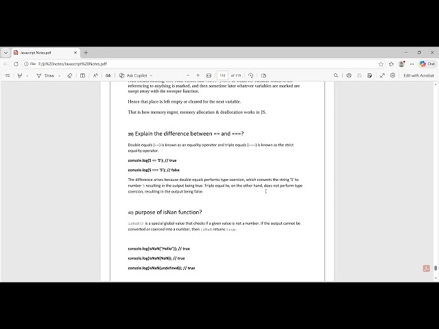 Explain the difference between == and ===  in js in malayalam