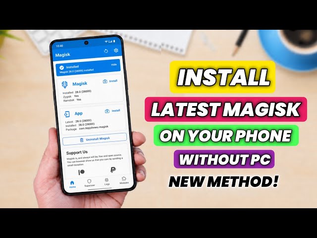 Install Magisk Latest Version In Any Phone | Root Any Phone In 2026 | Install Magisk