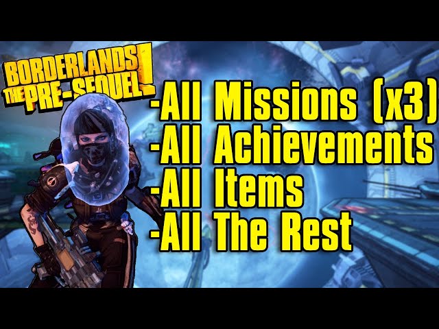Borderlands TPS: 100% Completion Athena Playthrough Ep 1 - Cosmic Cleanup