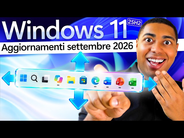 Windows 11 update! 😱 Movable taskbar, new Copilot, and customizable Start menu...