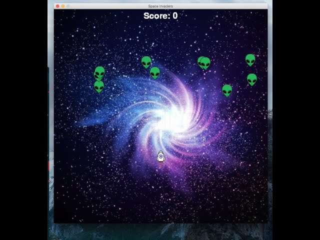 Python project 5: Space Invaders game