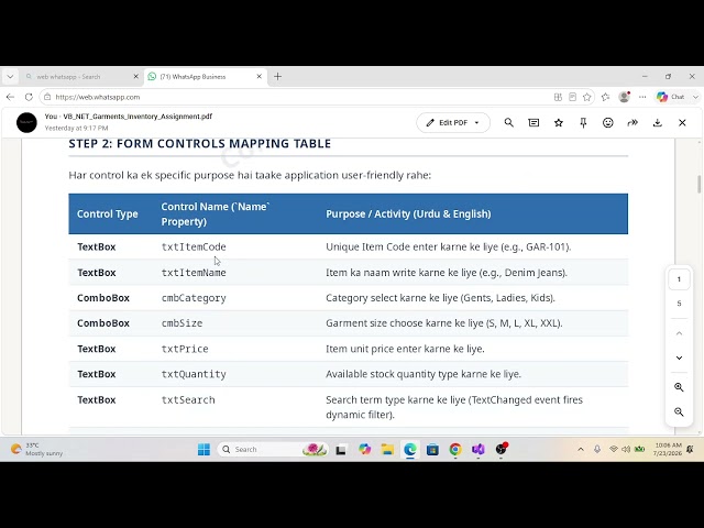 Visual Basic Dot Not Inventory App Design and naming