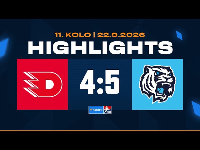 Highlights | HC Dynamo Pardubice vs. Bílí Tygři Liberec 4:5 | 22.09.2026