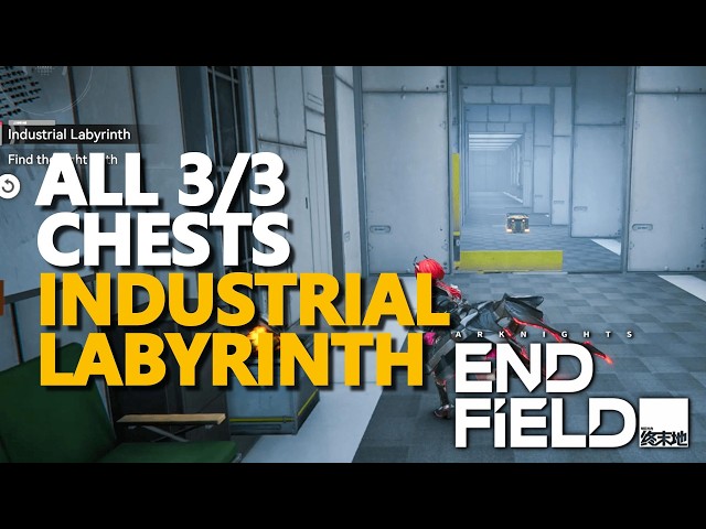 Industrial Labyrinth All 3 Chests Arknights Endfield