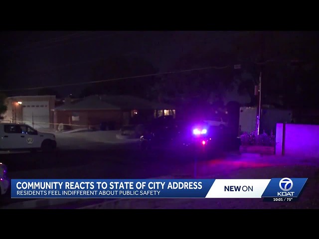 Albuquerque mayor highlights public safety goal, residents express doubt