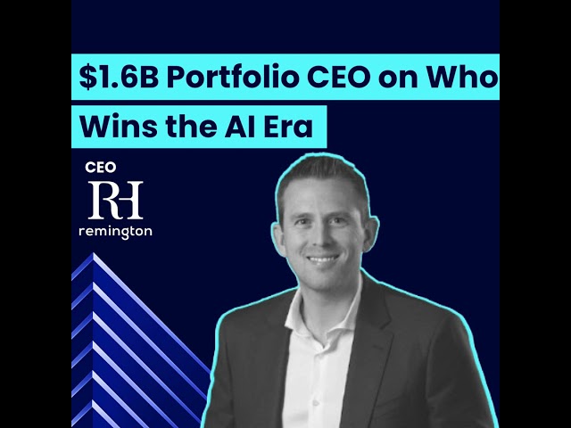 $1.6B Hotel Portfolio CEO on Who Wins the AI Era