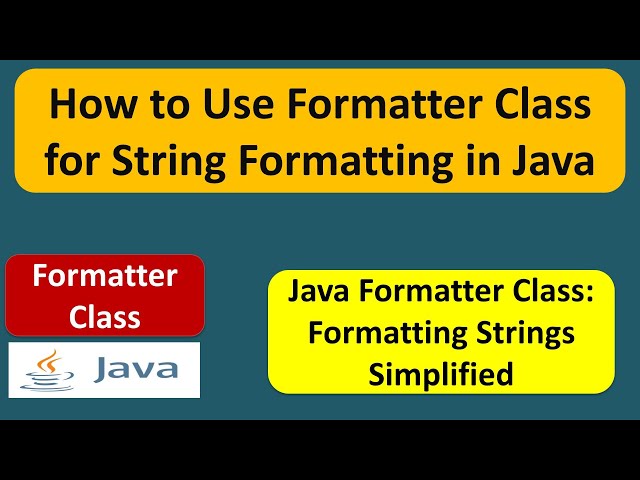 How to format the string using java.util.Formatter class?