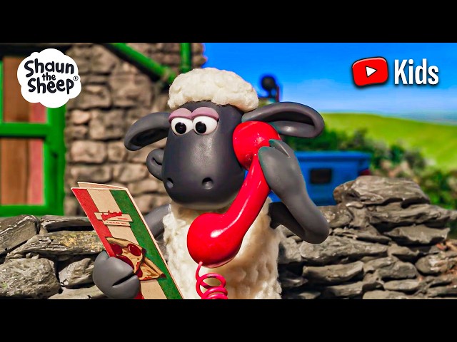 WE ARE ABOUT TO HAVE A PIZZA PARTY ON THE FARM! 🍕🧀 | Shaun the Sheep & Friends