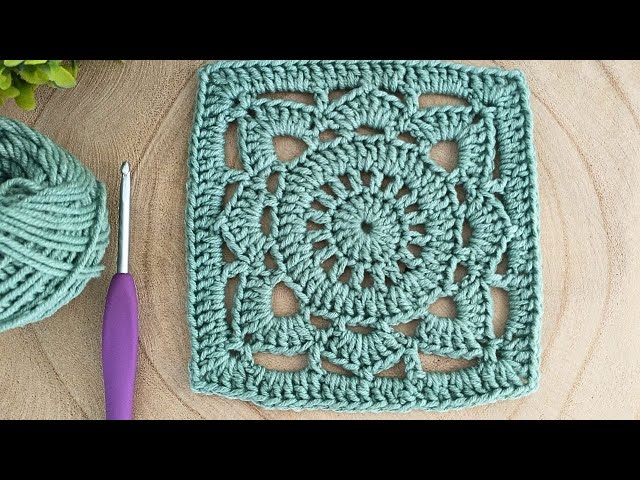 GRANNY SQUARE #21 WILLOW A CROCHET | GANCHILLO | TUTORIAL PASO A PASO