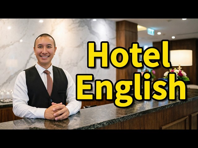 How to check-in at a hotel in English