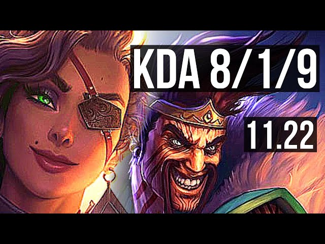 SAMIRA & Leona vs DRAVEN & Zilean (ADC) | 8/1/9, Legendary, Rank 13 Samira | NA Grandmaster | 11.22