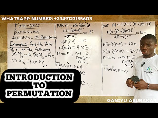 Introduction to Permutations | Definition, Formulas, and Examples (Part 1)