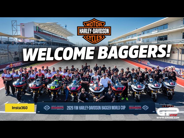The Harley-Davidson Bagger World Cup debuts in Austin: that's how they are!